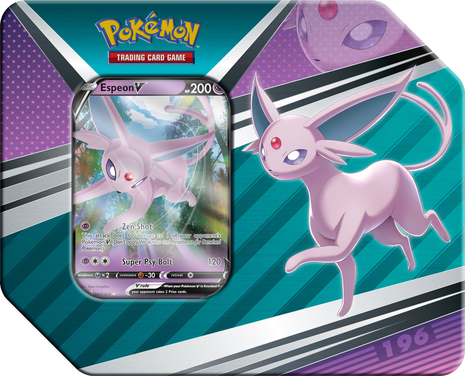 V Heroes Tin (Espeon V) | Galaxy Games LLC