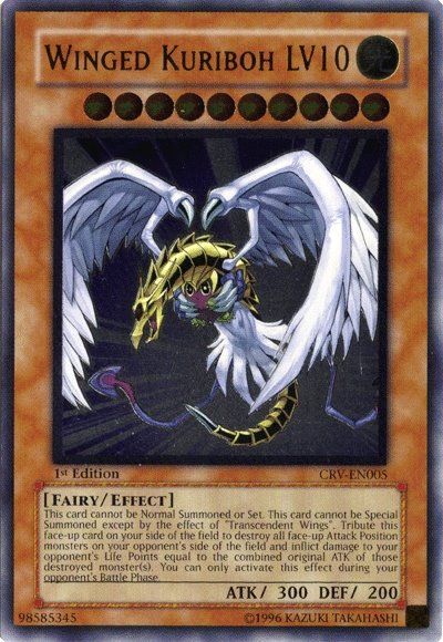 Winged Kuriboh LV10 [CRV-EN005] Ultimate Rare | Galaxy Games LLC