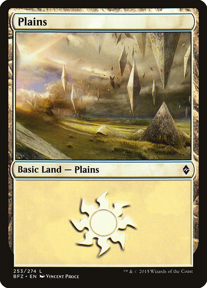 Plains (253) [Battle for Zendikar] | Galaxy Games LLC