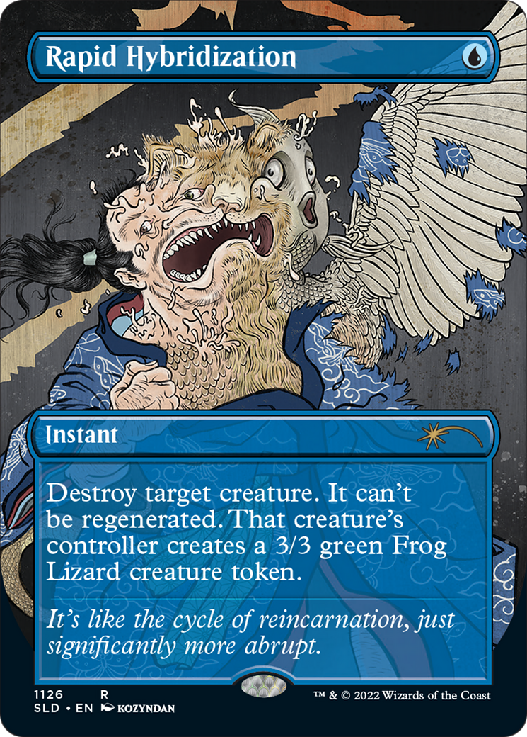 Rapid Hybridization (Borderless) [Secret Lair Drop Series] | Galaxy Games LLC