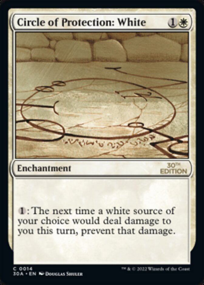 Circle of Protection: White [30th Anniversary Edition] | Galaxy Games LLC