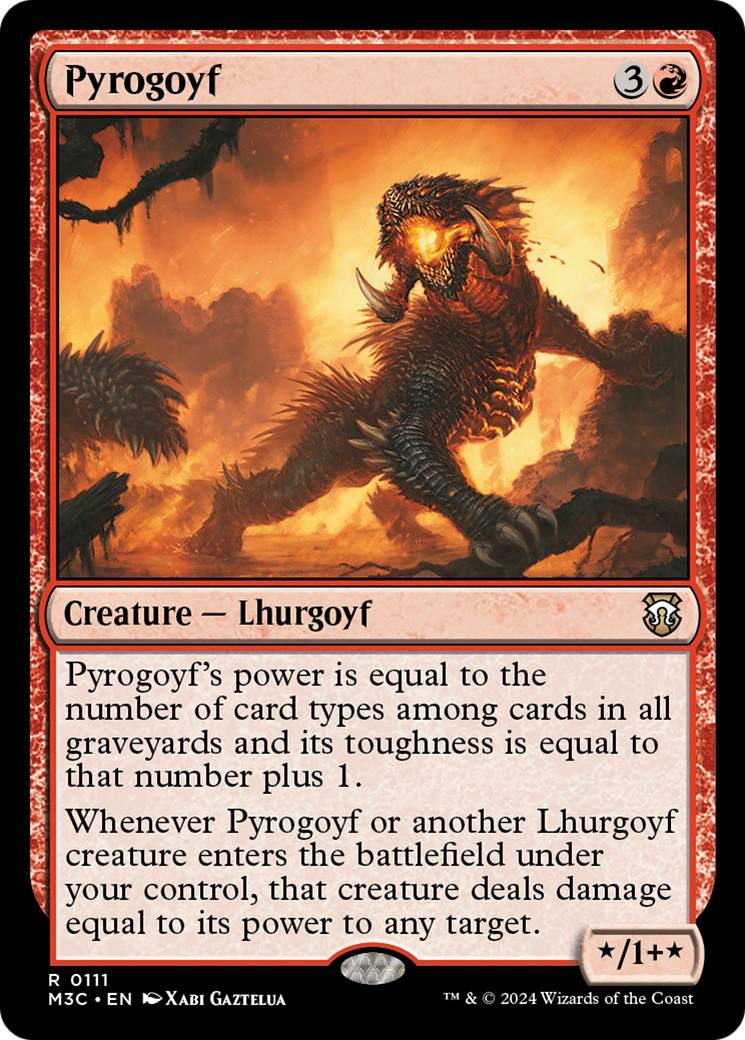 Pyrogoyf [Modern Horizons 3 Commander] | Galaxy Games LLC