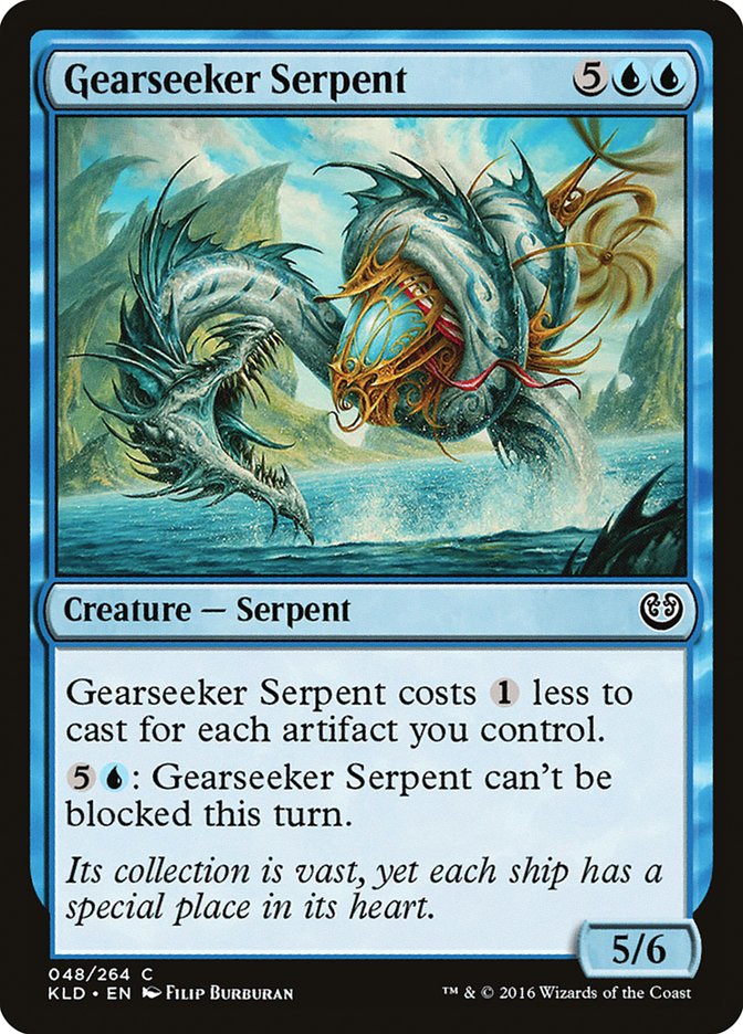 Gearseeker Serpent [Kaladesh] | Galaxy Games LLC