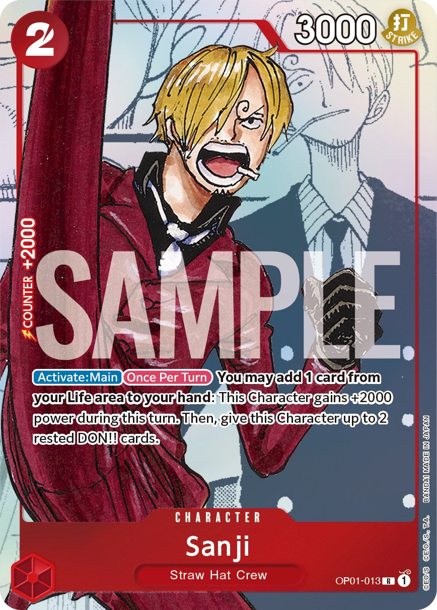 Sanji (Alternate Art) [One Piece Promotion Cards] | Galaxy Games LLC