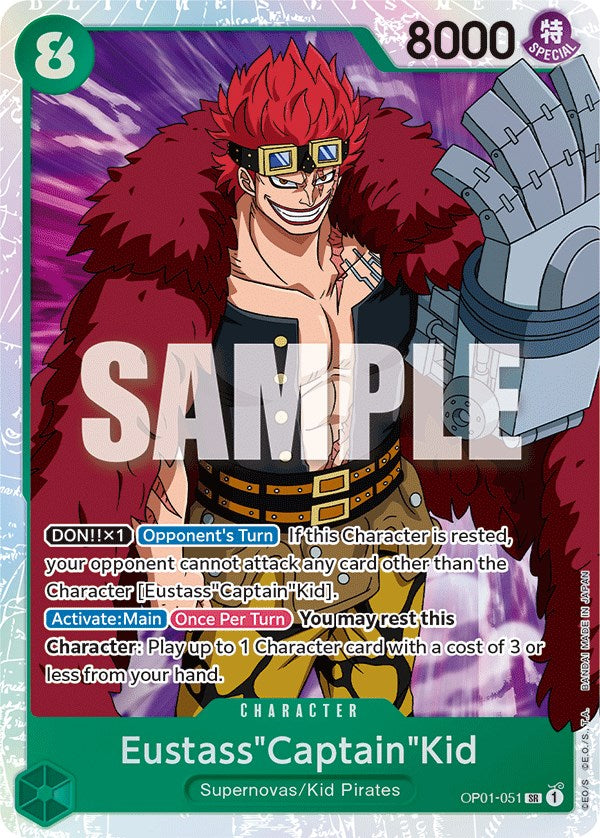 Eustass"Captain"Kid [Romance Dawn] | Galaxy Games LLC
