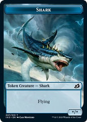 Pegasus // Shark Double-Sided Token [Challenger Decks 2021 Tokens] | Galaxy Games LLC