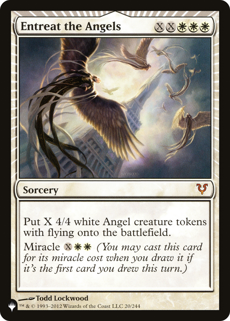 Entreat the Angels [Secret Lair: Angels] | Galaxy Games LLC