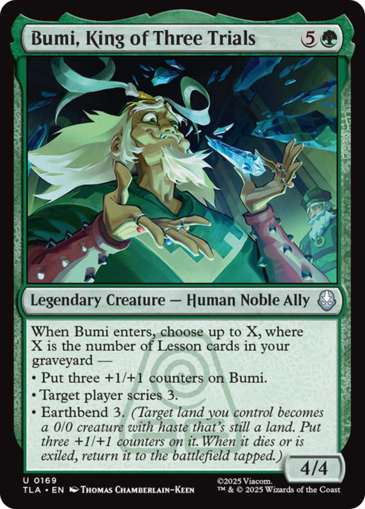 Bumi, King of Three Trials [Avatar: The Last Airbender] | Galaxy Games LLC