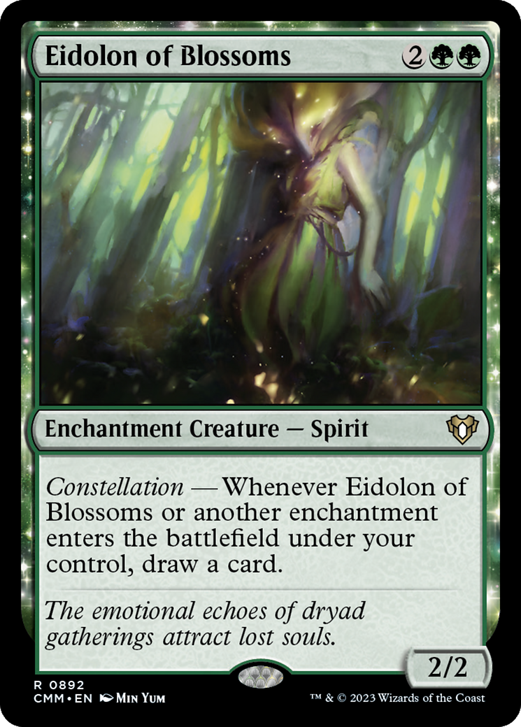 Eidolon of Blossoms [Commander Masters] | Galaxy Games LLC