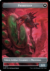 Incubator // Phyrexian (17) Double-Sided Token [March of the Machine Tokens] | Galaxy Games LLC