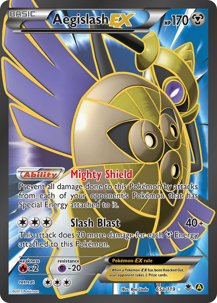 Aegislash EX (65a/119) [Alternate Art Promos] | Galaxy Games LLC