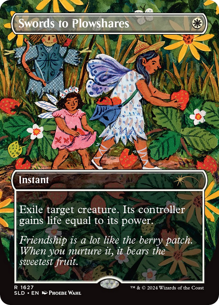 Swords to Plowshares (1627) (Rainbow Foil) [Secret Lair Drop Series] | Galaxy Games LLC