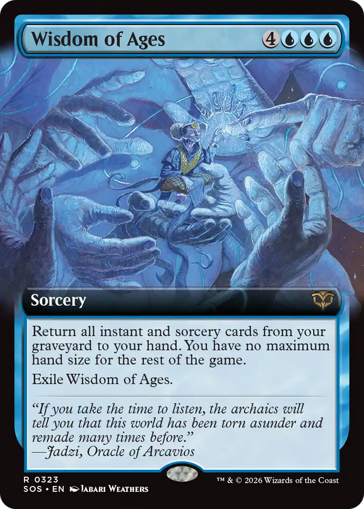 Wisdom of Ages (Extended Art) [Secrets of Strixhaven] | Galaxy Games LLC