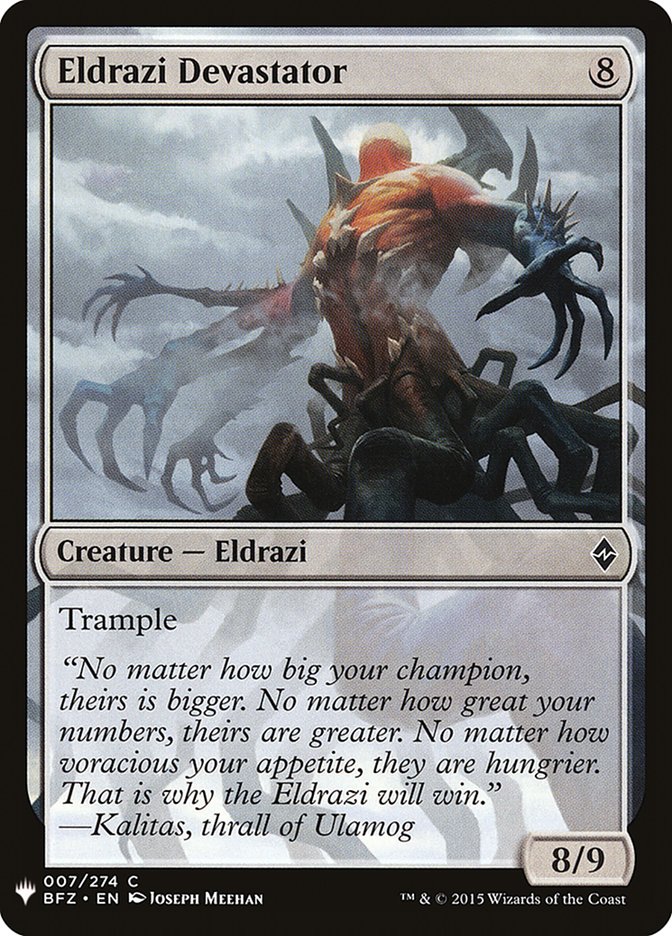 Eldrazi Devastator [Mystery Booster] | Galaxy Games LLC