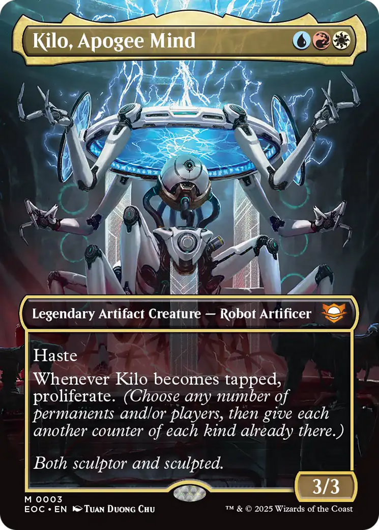 Kilo, Apogee Mind (Borderless) [Edge of Eternities Commander] | Galaxy Games LLC