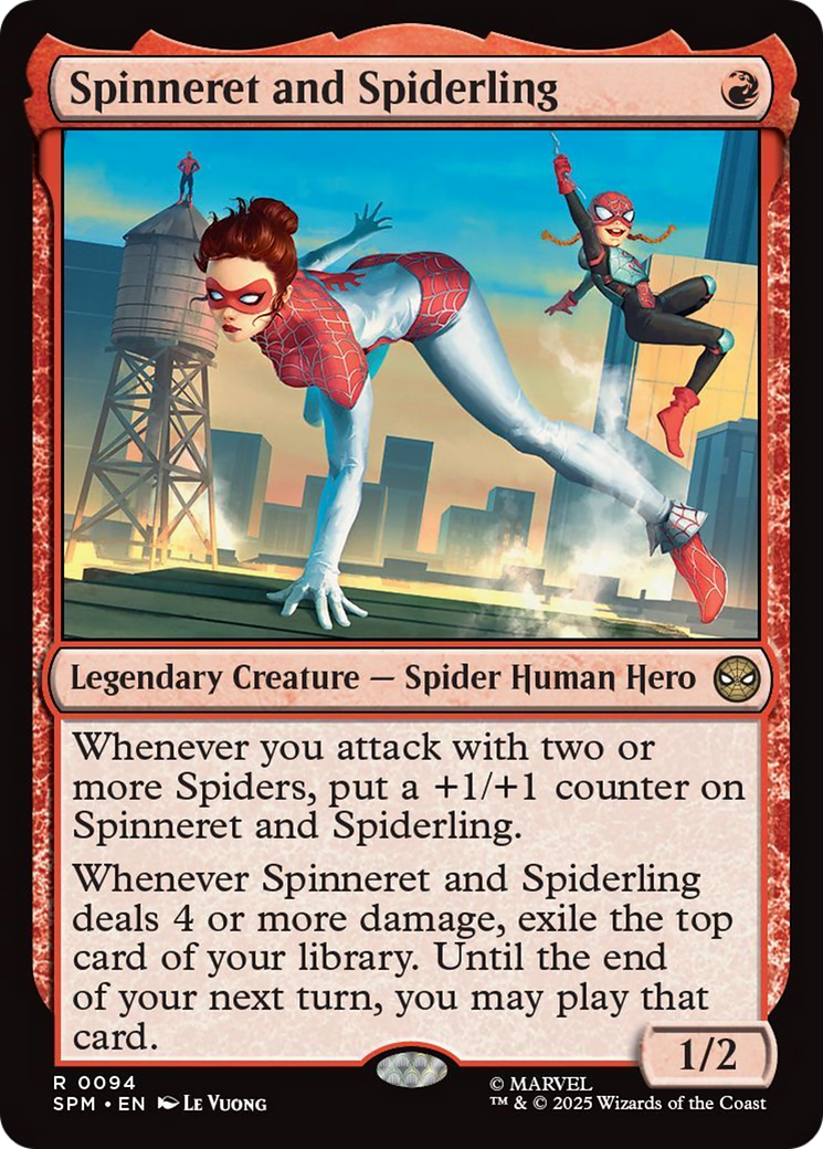 Spinneret and Spiderling [Marvel's Spider-Man] | Galaxy Games LLC