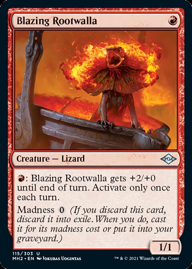 Blazing Rootwalla [Modern Horizons 2] | Galaxy Games LLC