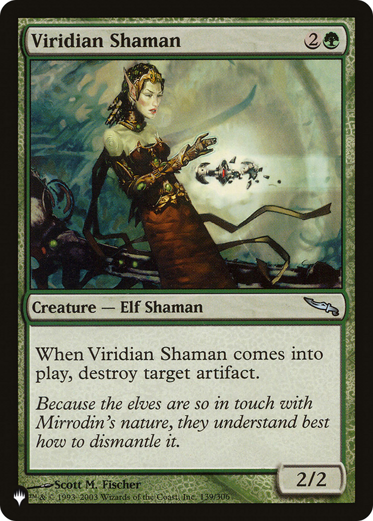 Viridian Shaman [The List] | Galaxy Games LLC