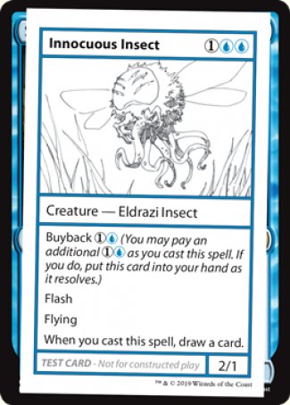 Innocuous Insect (2021 Edition) [Mystery Booster Playtest Cards] | Galaxy Games LLC