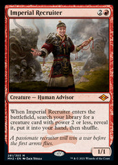 Imperial Recruiter (Foil Etched) [Modern Horizons 2] | Galaxy Games LLC