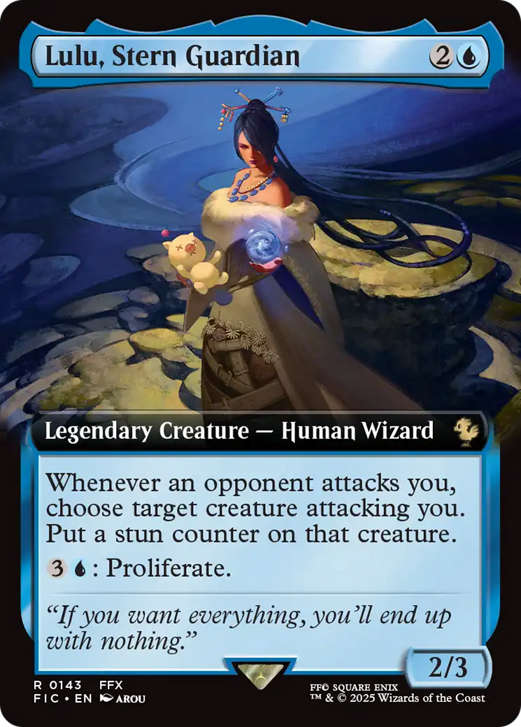 Lulu, Stern Guardian (Extended Art) [FINAL FANTASY Commander] | Galaxy Games LLC