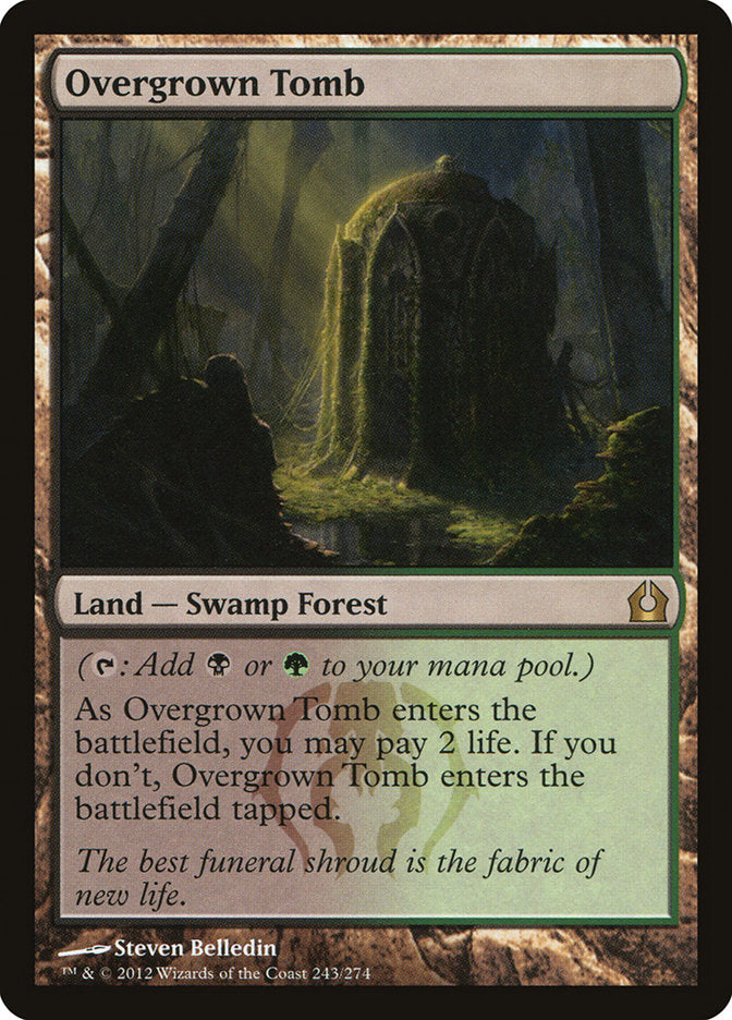 Overgrown Tomb [Return to Ravnica] | Galaxy Games LLC