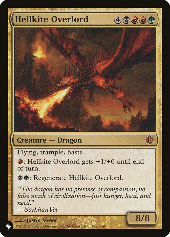 Hellkite Overlord [The List] | Galaxy Games LLC