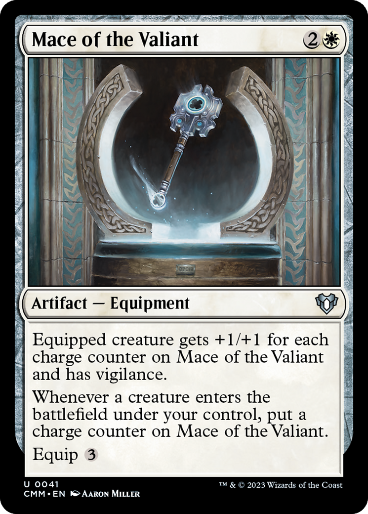 Mace of the Valiant [Commander Masters] | Galaxy Games LLC