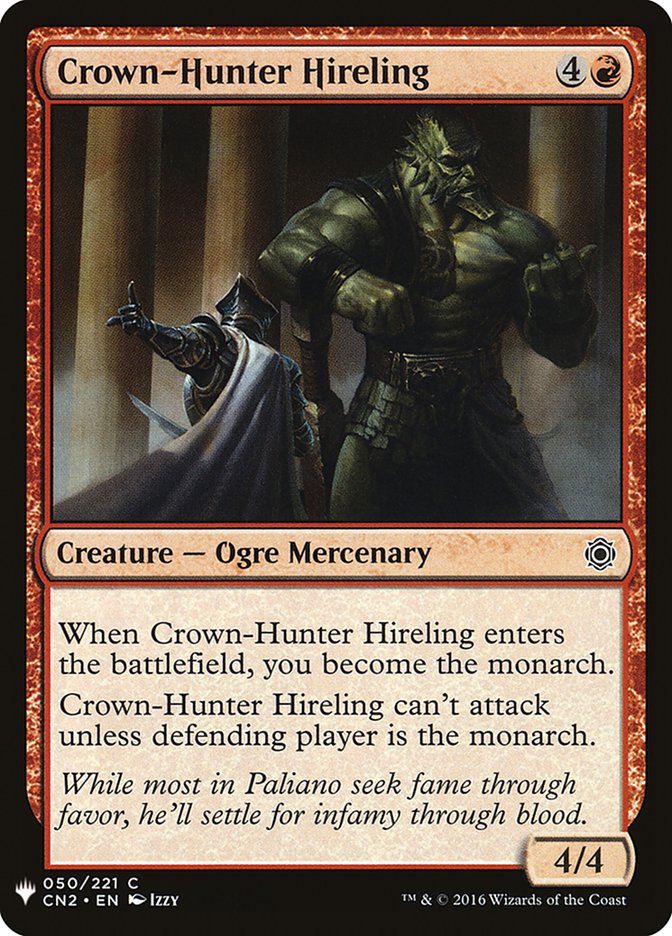 Crown-Hunter Hireling [Mystery Booster] | Galaxy Games LLC