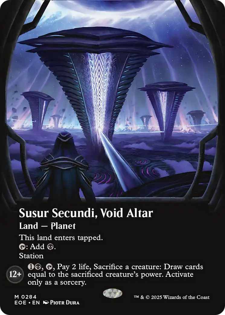 Susur Secundi, Void Altar (Borderless) [Edge of Eternities] | Galaxy Games LLC