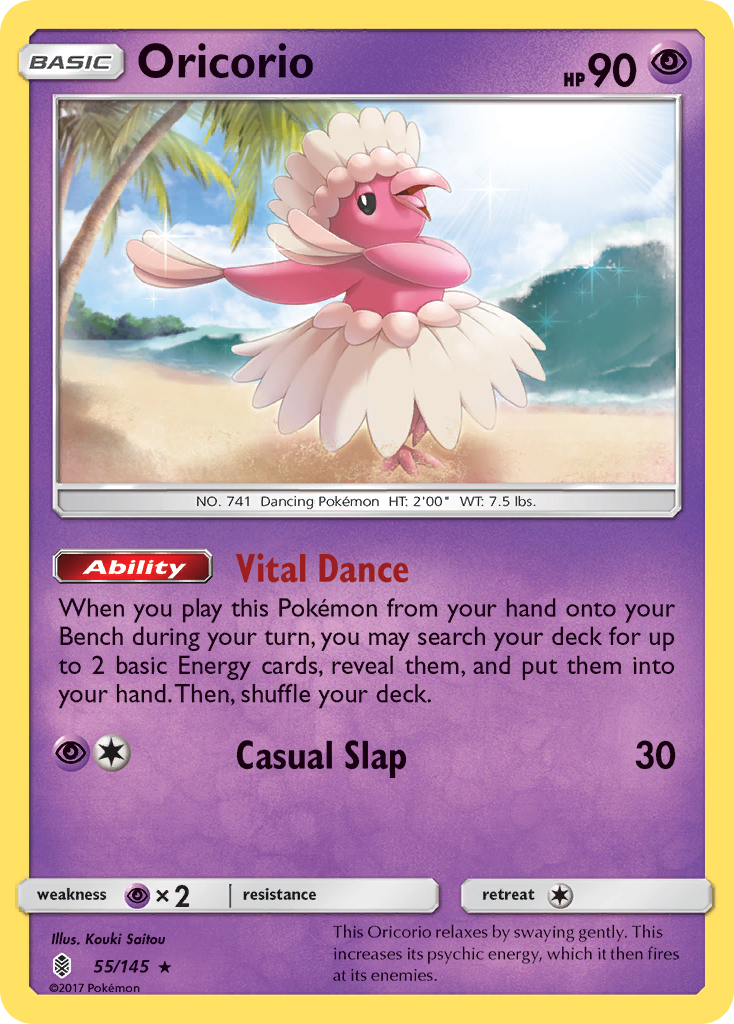 Oricorio (55/145) [Sun & Moon: Guardians Rising] | Galaxy Games LLC