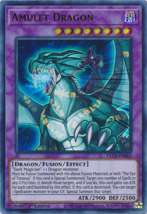 Amulet Dragon [DLCS-EN005] Ultra Rare | Galaxy Games LLC