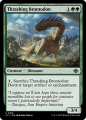 Thrashing Brontodon [The Lost Caverns of Ixalan] | Galaxy Games LLC