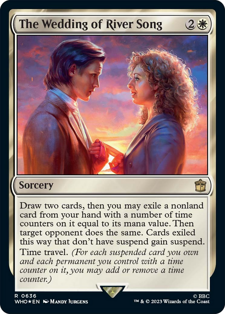 The Wedding of River Song (Surge Foil) [Doctor Who] | Galaxy Games LLC