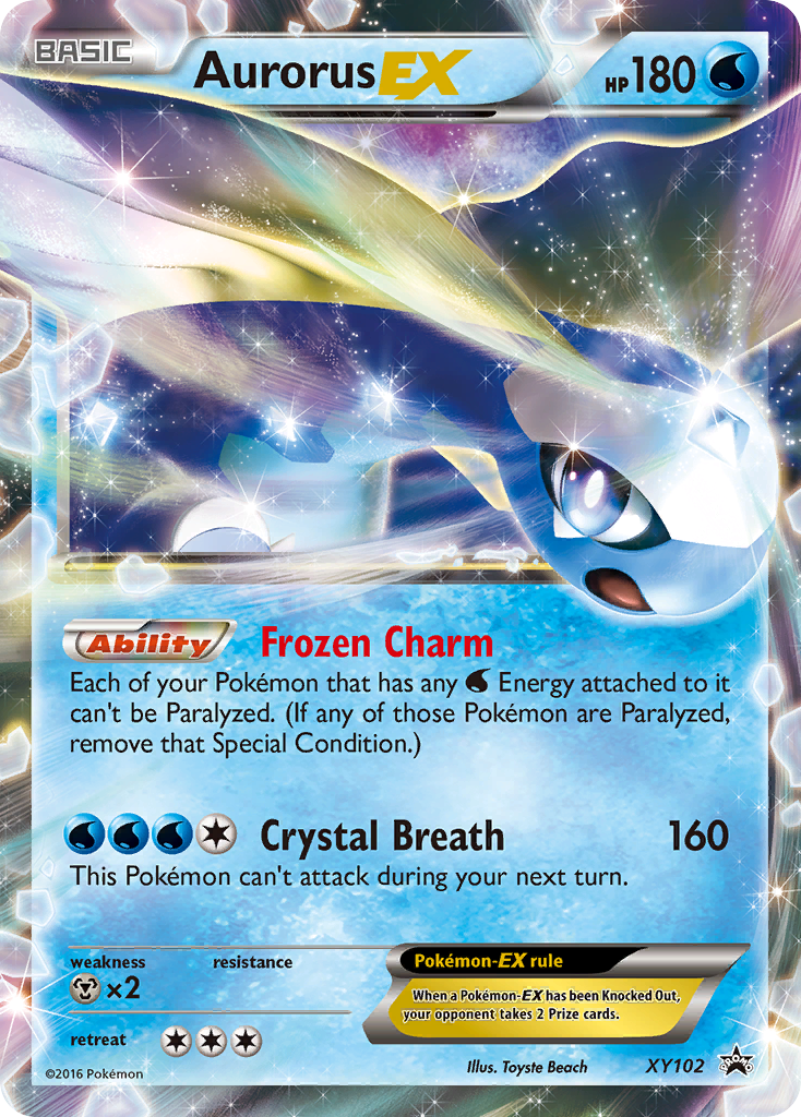 Aurorus EX (XY102) [XY: Black Star Promos] | Galaxy Games LLC