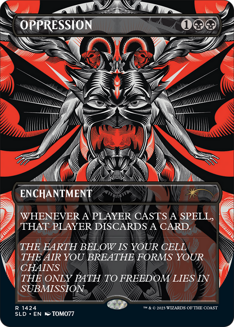 Oppression [Secret Lair Drop Series] | Galaxy Games LLC