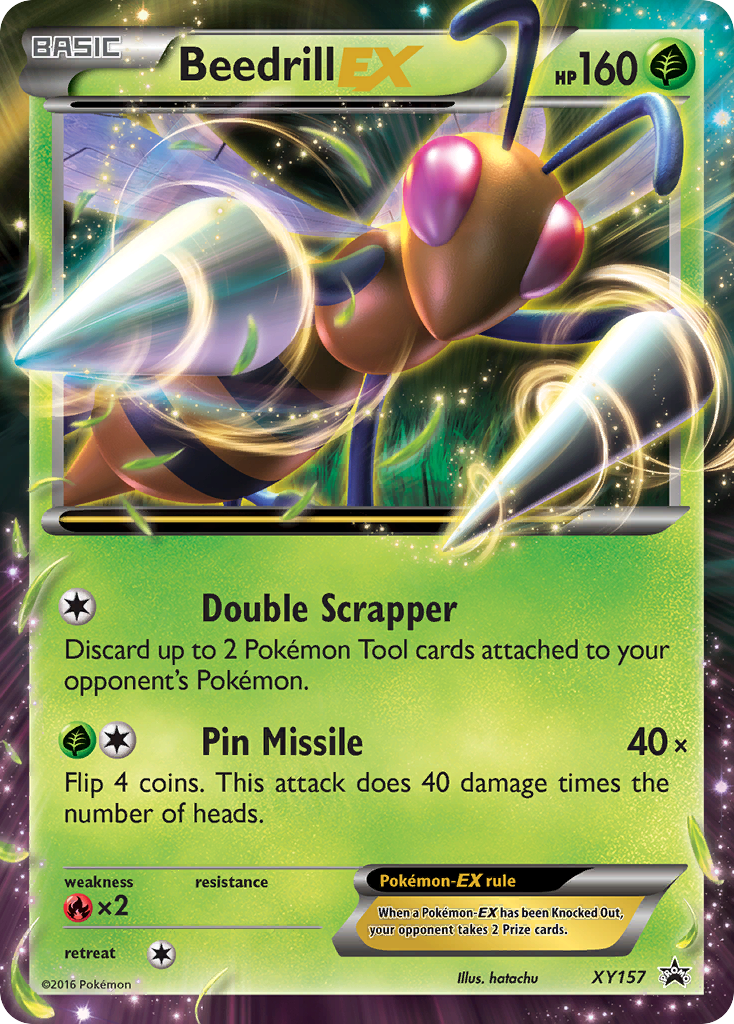 Beedrill EX (XY157) [XY: Black Star Promos] | Galaxy Games LLC