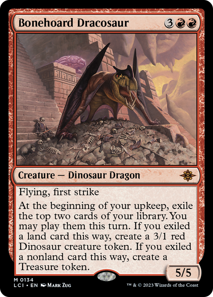 Bonehoard Dracosaur [The Lost Caverns of Ixalan] | Galaxy Games LLC