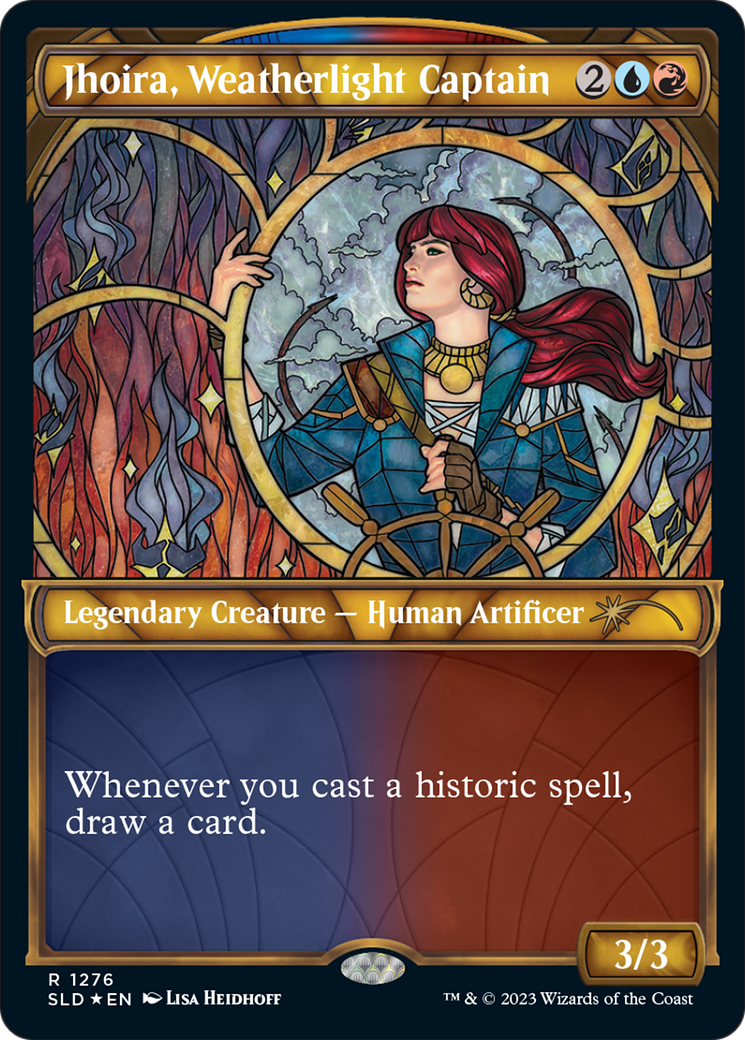 Jhoira, Weatherlight Captain (Halo Foil) [Secret Lair Drop Series] | Galaxy Games LLC