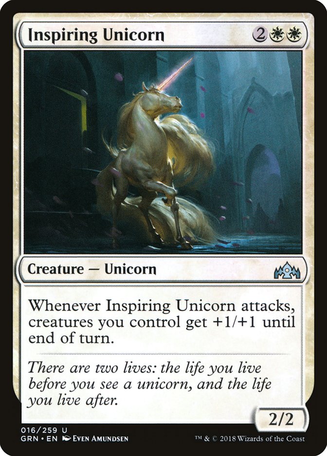 Inspiring Unicorn [Guilds of Ravnica] | Galaxy Games LLC