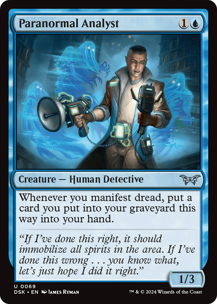 Paranormal Analyst [Duskmourn: House of Horror] | Galaxy Games LLC