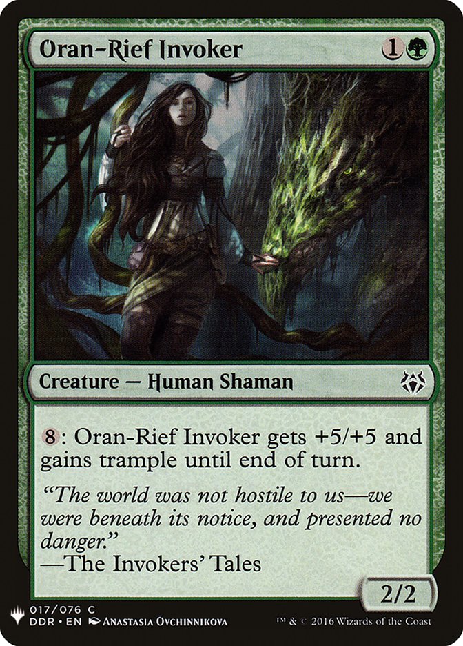 Oran-Rief Invoker [Mystery Booster] | Galaxy Games LLC