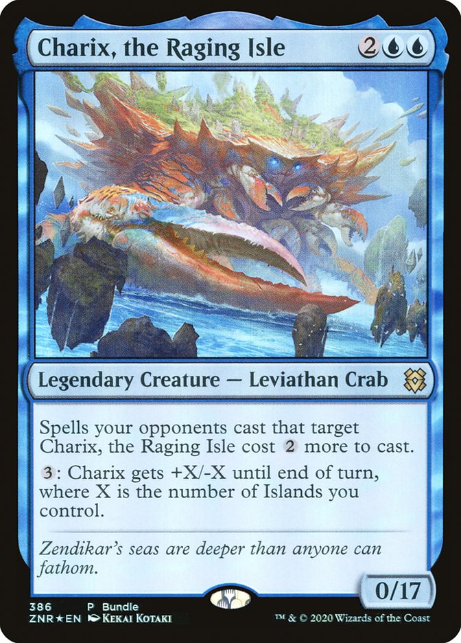 Charix, the Raging Isle (386) [Zendikar Rising Promos] | Galaxy Games LLC