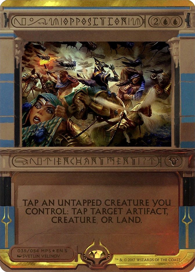 Opposition (Invocation) [Amonkhet Invocations] | Galaxy Games LLC