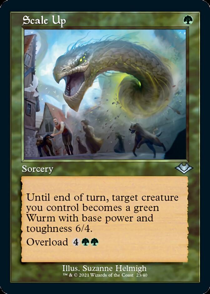 Scale Up (Retro Foil Etched) [Modern Horizons] | Galaxy Games LLC