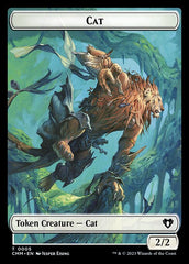 Eldrazi Spawn // Cat (0005) Double-Sided Token [Commander Masters Tokens] | Galaxy Games LLC