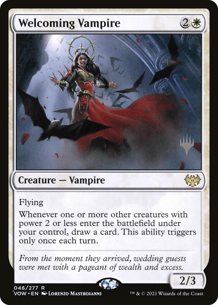 Welcoming Vampire (Promo Pack) [The Brothers' War Promos] | Galaxy Games LLC