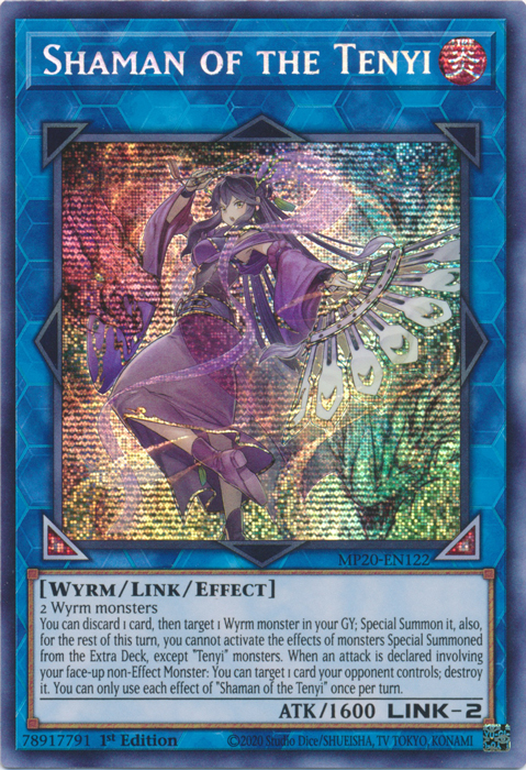 Shaman of the Tenyi [MP20-EN122] Prismatic Secret Rare | Galaxy Games LLC