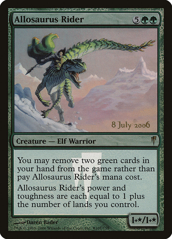 Allosaurus Rider [Coldsnap Promos] | Galaxy Games LLC
