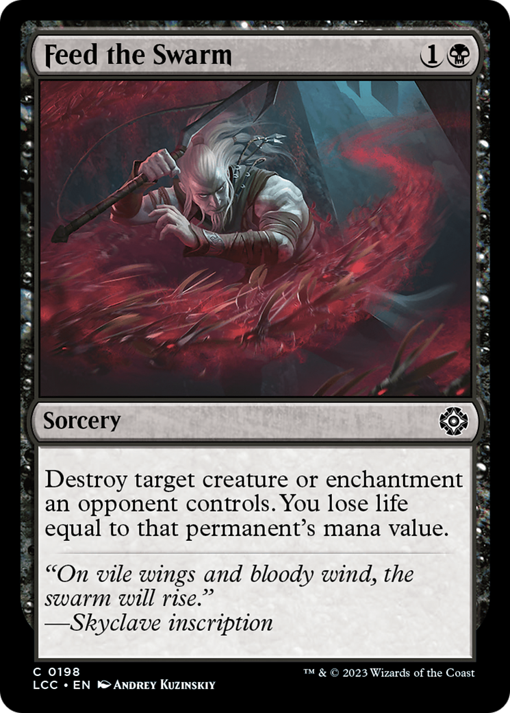 Feed the Swarm [The Lost Caverns of Ixalan Commander] | Galaxy Games LLC